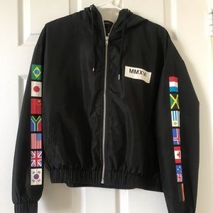 Forever 21 Worldwide Windbreaker